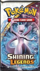 Pokemon Shining Legends Booster Pack - Mewtwo Art